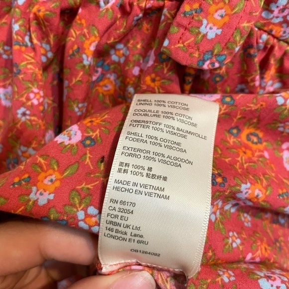 FREE PEOPLE Petunia Mini Fit-&-Flare Dress-Medium - Picture 8 of 9